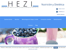 Tablet Screenshot of hezi.es
